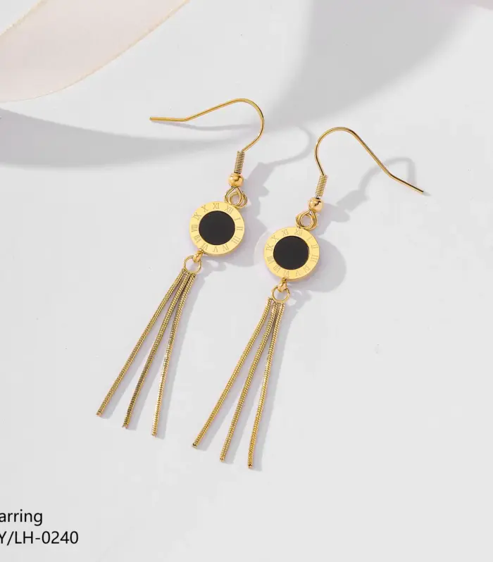 Gold-Tone Drop & Stud Earring Collection, Four Designs