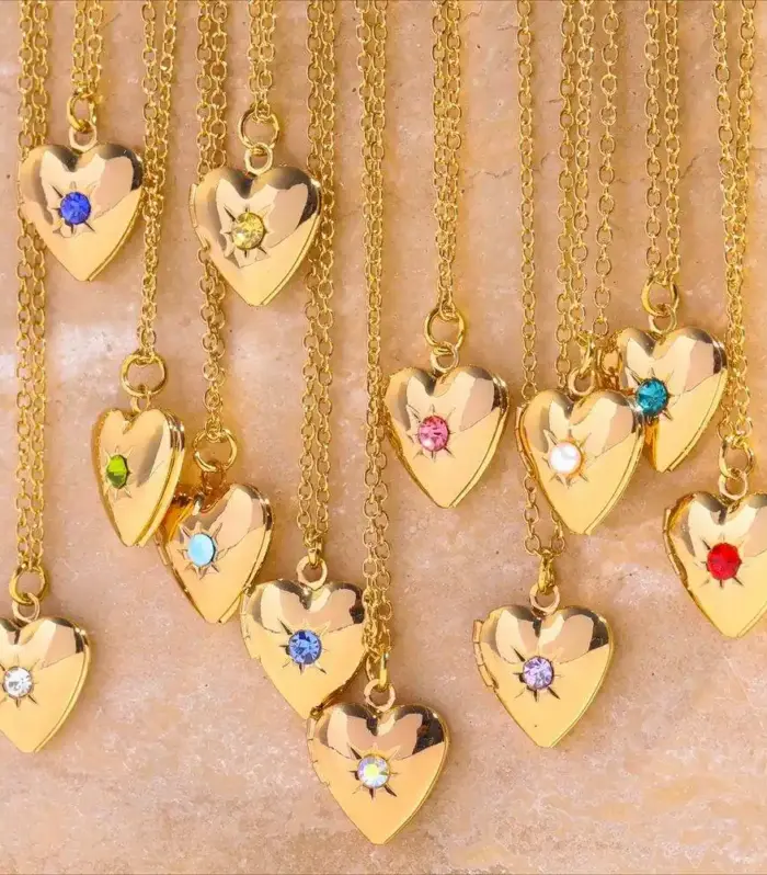 gold-tone-heart-birthstone-pendant-necklace-with-square-crystal